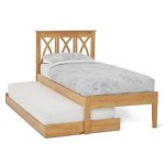 Autumn Hevea Wooden Guest Bed Natural