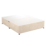 Universal Chenille Divan Base – Cream Cream