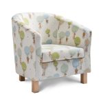 Zoo Animal Tub Chair – Multicoloured Cream