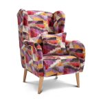 Shelby Kaleido Chair Purple