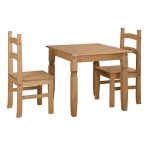 Corona Square Table Dining Set Natural