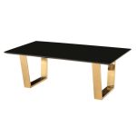 Antibes Black Coffee Table Black