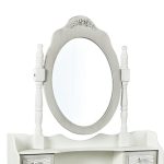 Brittany Dressing Table Mirror White