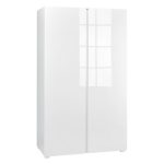 Puro 2 Door White Wardrobe White