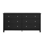 Florence Black Chest of Drawers Black