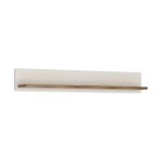 Toledo White Wall Shelf White