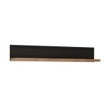 Havana Black Wall Shelf Black