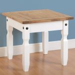 Corona White Lamp Table White