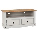 Corona Grey Flat Screen TV Unit Grey