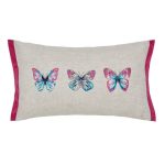 Butterflies Pink Cushion Pink