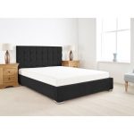 Hepworth Upholstered Bed Frame Black
