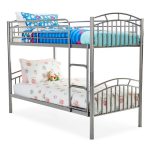 Ventura Metal Bunk Bed Frame Silver