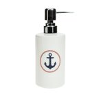 Nautical Anchor Lotion Dispenser White