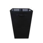 Monochrome Laundry Hamper Black