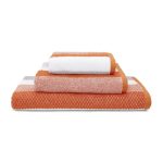 Elements Stripe Paprika Towel Paprika