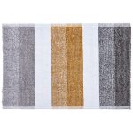 Elements Stripe Ochre Bath Mat Ochre