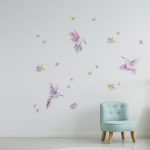 Little Hummingbirds Wall Stickers Pink