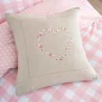 Patchwork Pink Cushion Pink