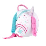 LittleLife Unicorn Toddler Backpack White