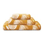 Elements Emmott Ochre Towel Ochre