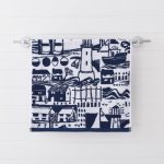 Lighthouse Indigo Hand Towel Indigo