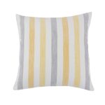 Casual Stripe Ochre Cushion Ochre