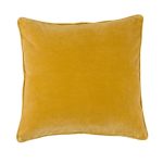 Clara Velvet Ochre Cushion Ochre