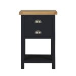 Compton Charcoal Side Table Charcoal