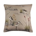 Water’s Edge Wading Bird Cushion Natural