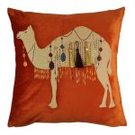 Cinnabar Terracotta Camel Cushion Terracotta