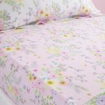 Little Hummingbirds Fitted Sheet Pink
