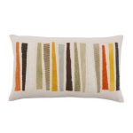 Elements Roots Stripe Cushion Multi coloured