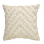 Carla Natural ZigZag Cushion Natural