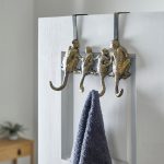 Monkey Overdoor Hooks Brass