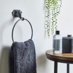 Elephant Towel Ring Silver
