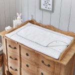 Clair de Lune Grey Stars and Stripes Changing Mat Grey