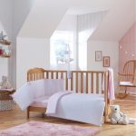 Clair de Lune Pink Stars and Stripes 2 Piece Bedding Set Pink