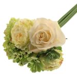 Cream Floral 52cm Bundle Cream