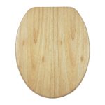 Solid Oak Toilet Seat Natural