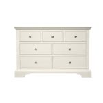 Charlotte 7 Drawer Chest White