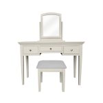 Charlotte Dressing Table Set White