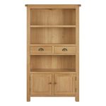 Sherbourne Oak Tall Cabinet Natural