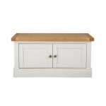 Compton Ivory Hallway Bench Cream