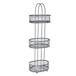 3 Tier Grey Storage Caddy Grey