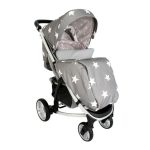 My Babiie Billie Faiers MB200 Grey Stars Pushchair Grey