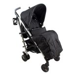 My Babiie MB51 Black Stroller Black