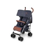 Ickle Bubba Discovery Silver and Denim Stroller Denim