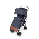 Ickle Bubba Discovery Max Silver and Denim Stroller Denim