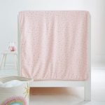 Unicorn Dreams Star Fleece Blanket Pink