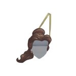 Disney Princess Belle Mirror Brown
